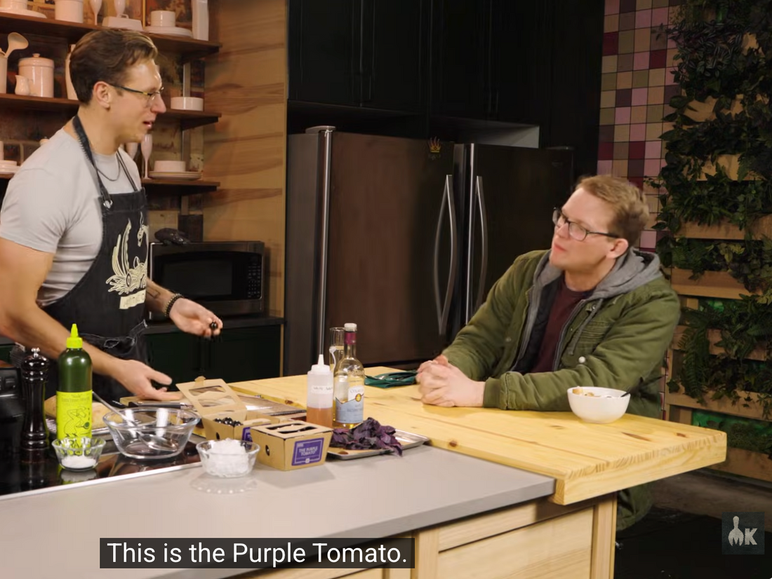 Mythical Kitchen Features The Purple Tomato™