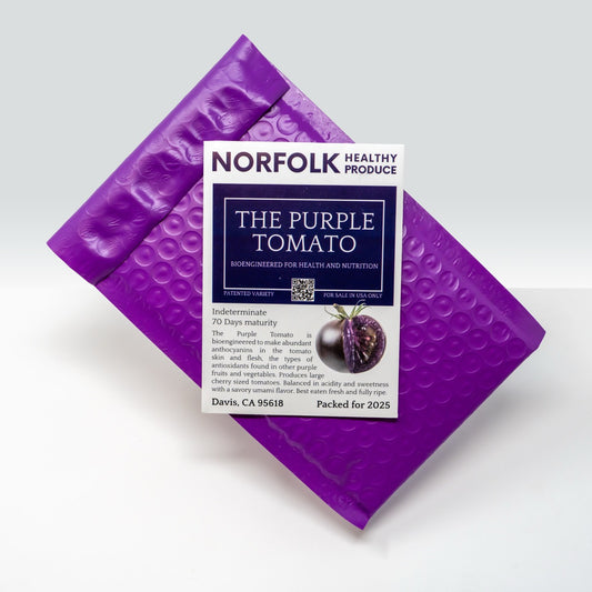 Purple Tomato Seed Packet